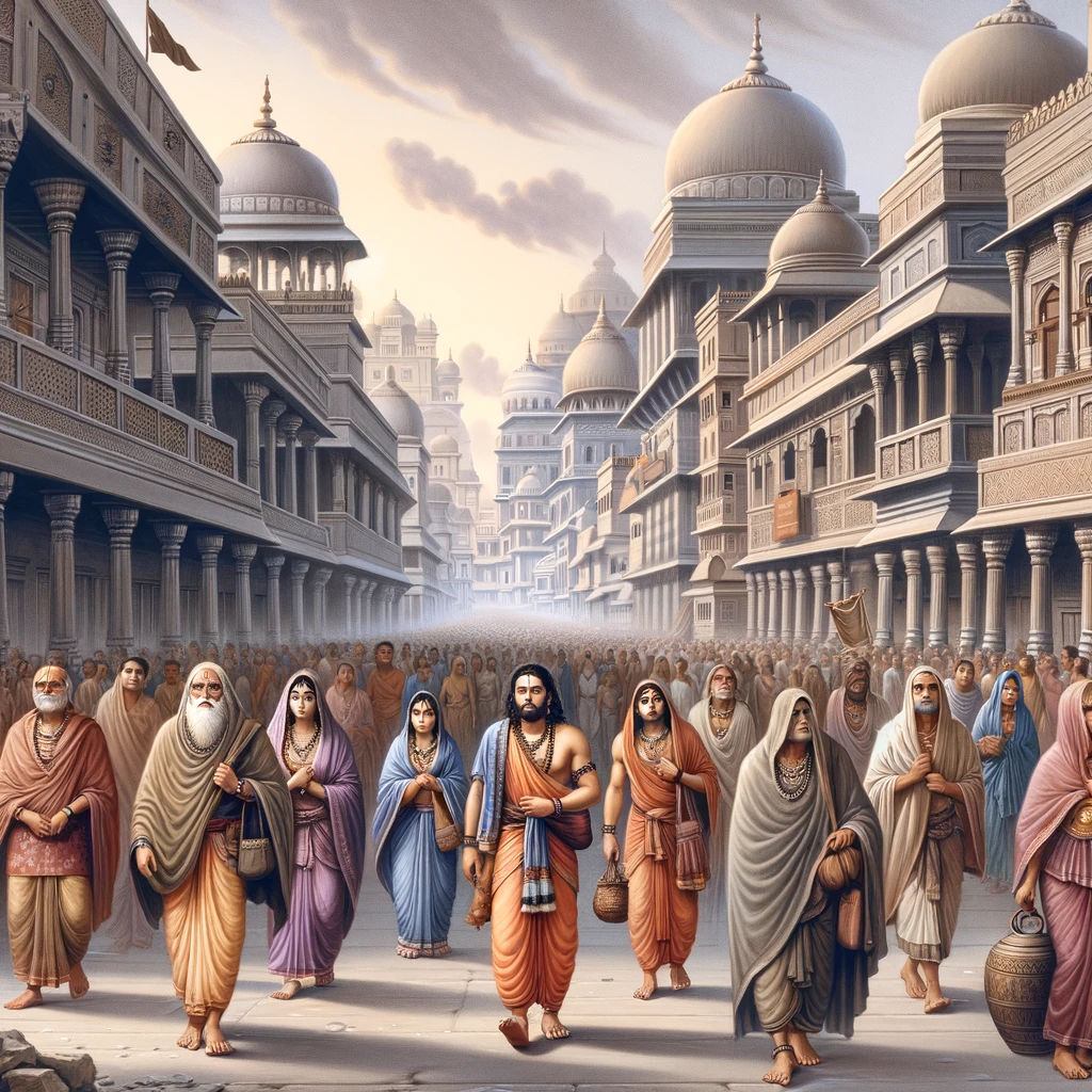 The Citizens Return to Ayodhya